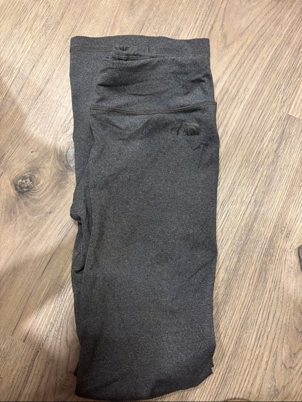 The North Face flare leggings yoga pants charcoal gray